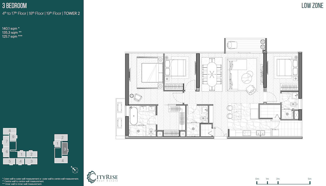 Mặt bằng căn hộ Narra Residences Empire City quận 2