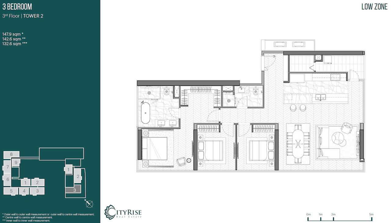 Mặt bằng căn hộ Narra Residences Empire City quận 2