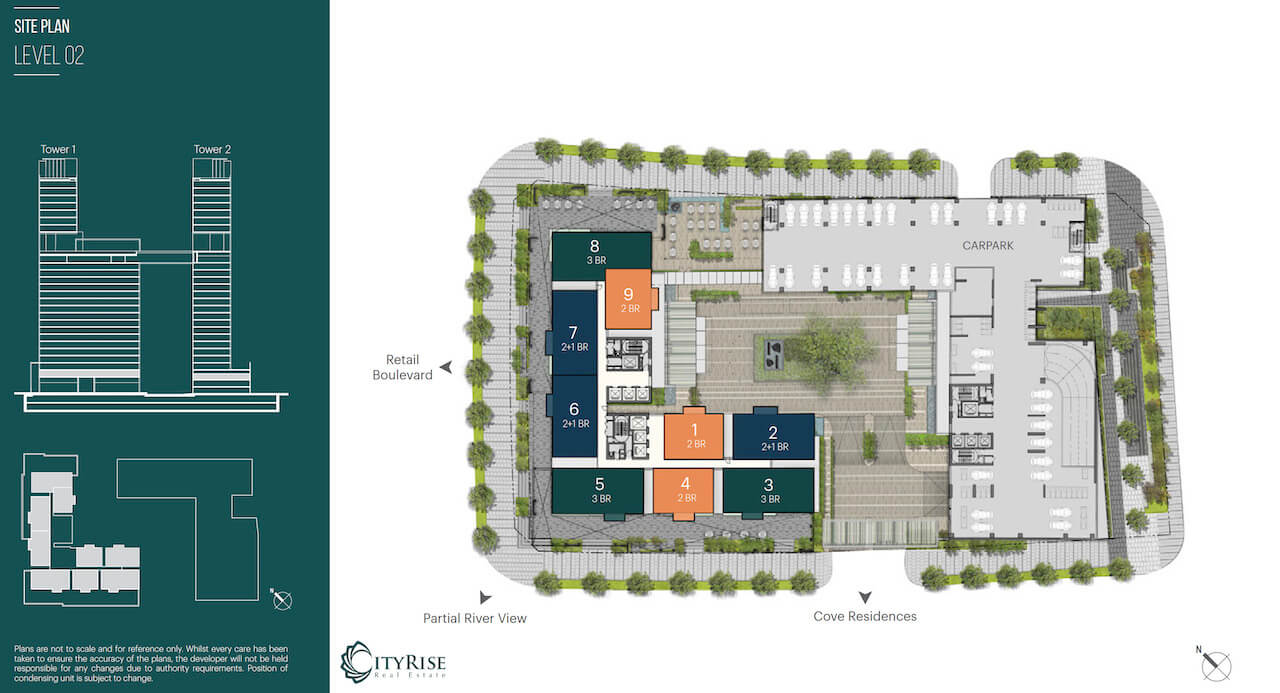 Mặt bằng căn hộ Narra Residences Empire City quận 2
