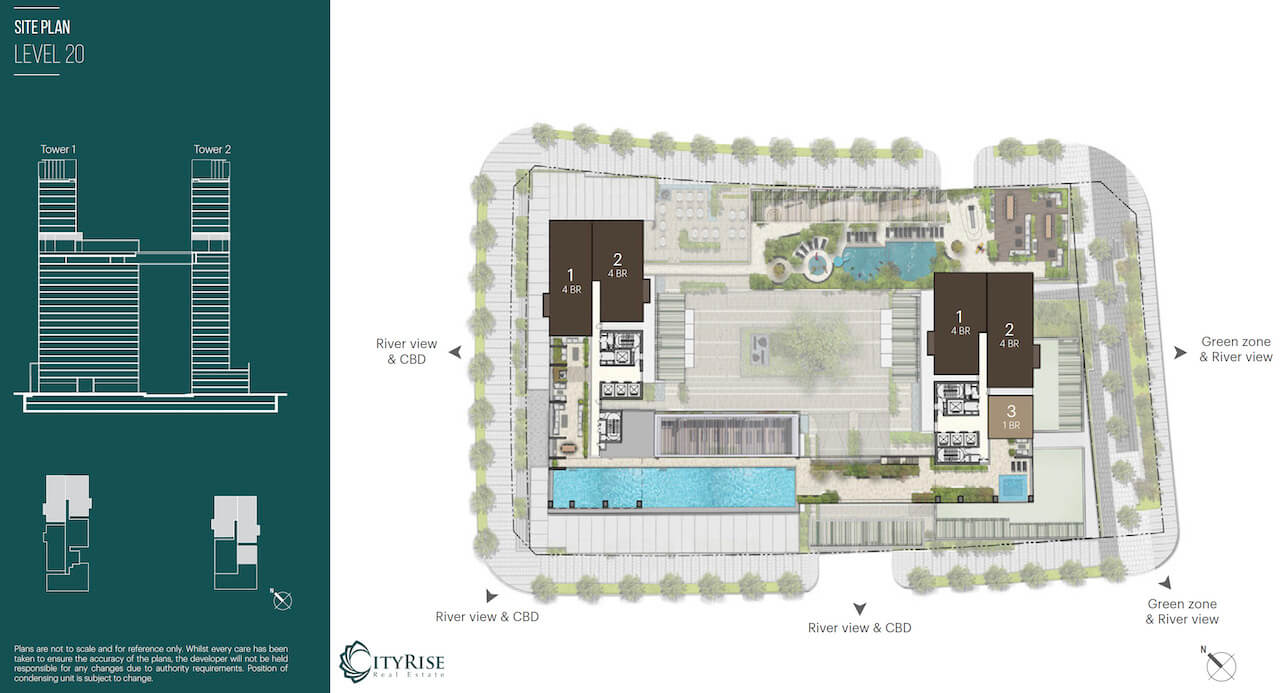 Mặt bằng căn hộ Narra Residences Empire City quận 2
