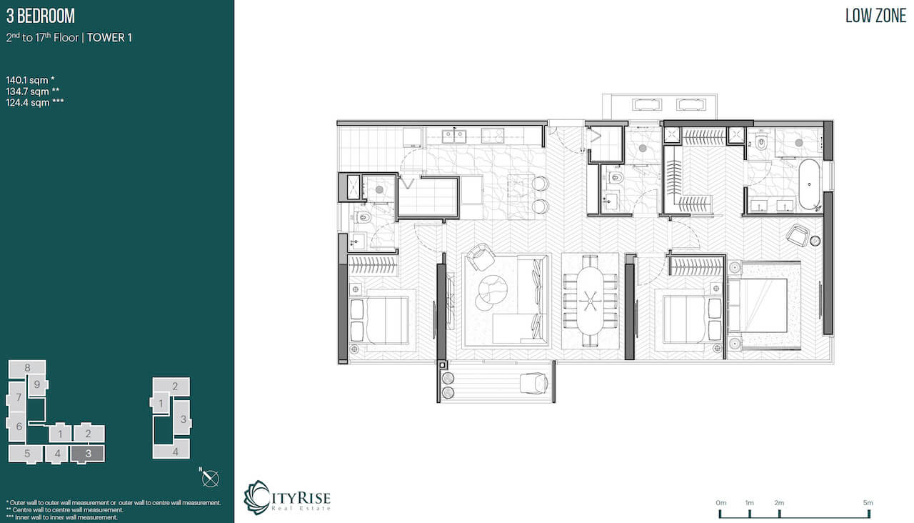 Mặt bằng căn hộ Narra Residences Empire City quận 2