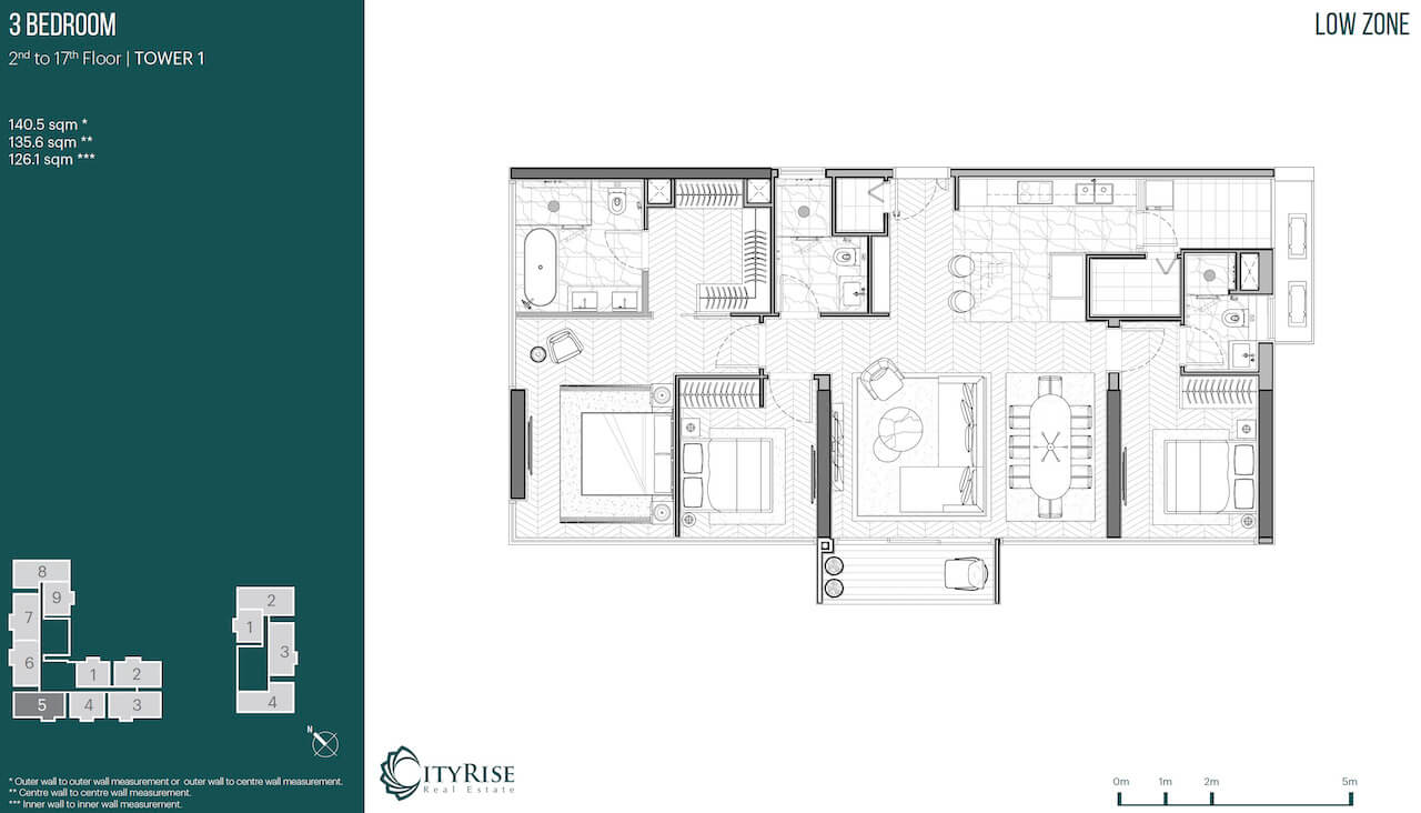 Mặt bằng căn hộ Narra Residences Empire City quận 2