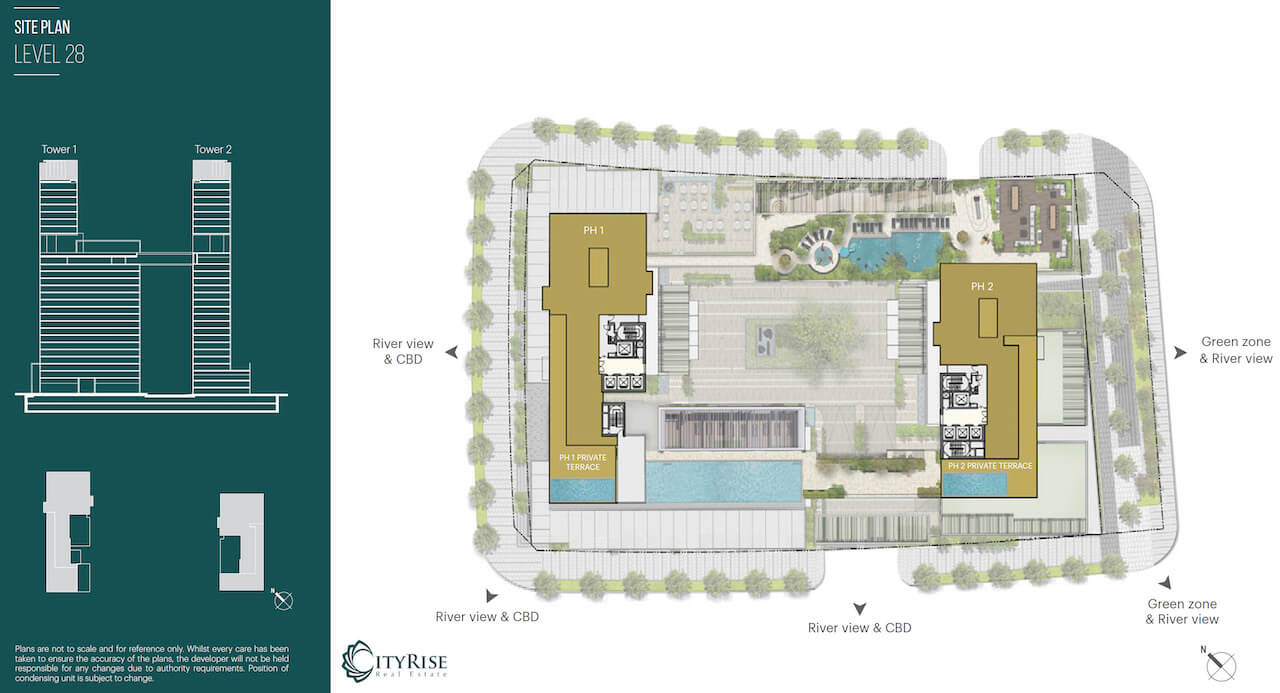 Mặt bằng căn hộ Narra Residences Empire City quận 2