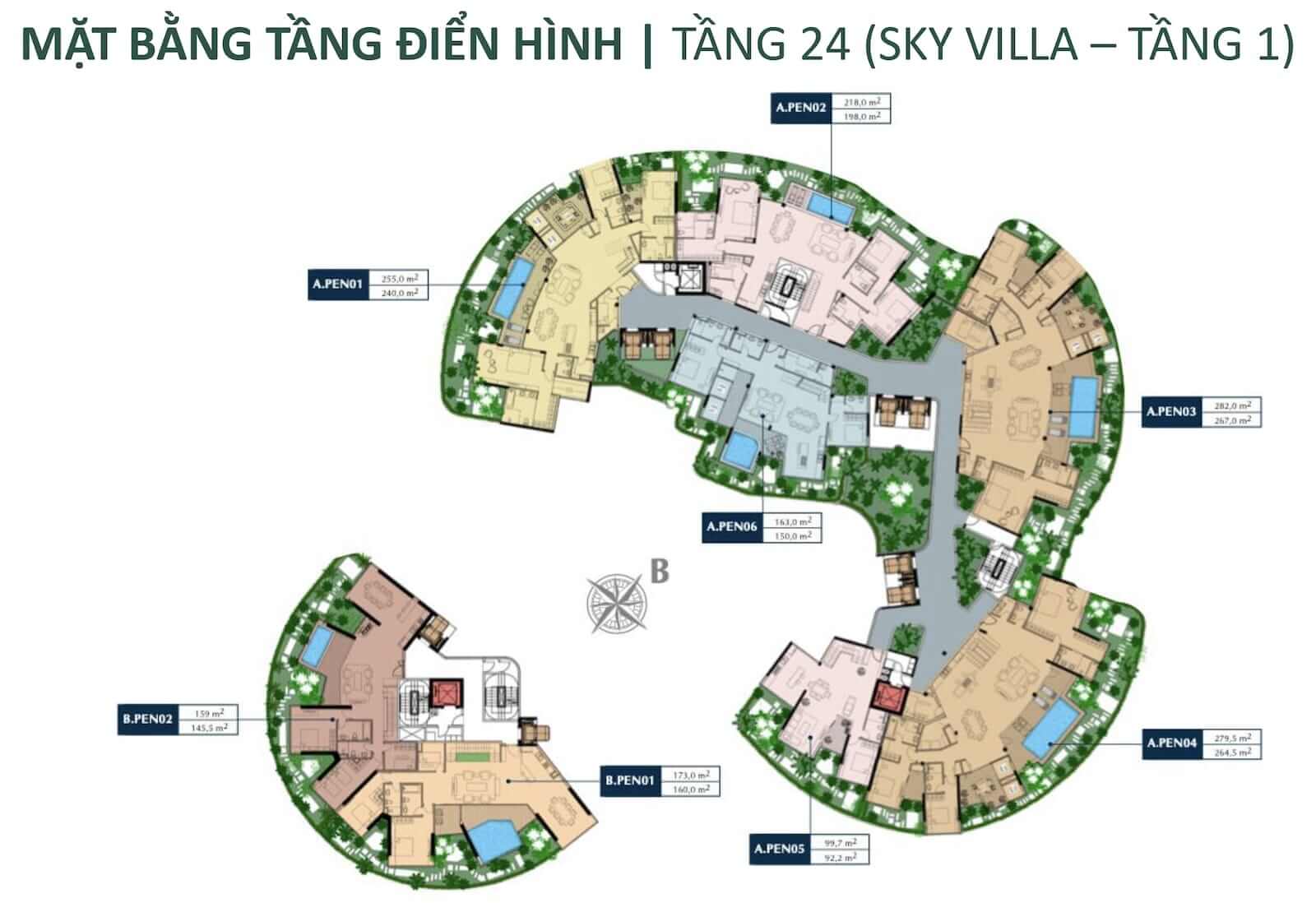 Layout Sunshine Venicia quận 2 11 Layout dự án Sunshine Venicia quận 2