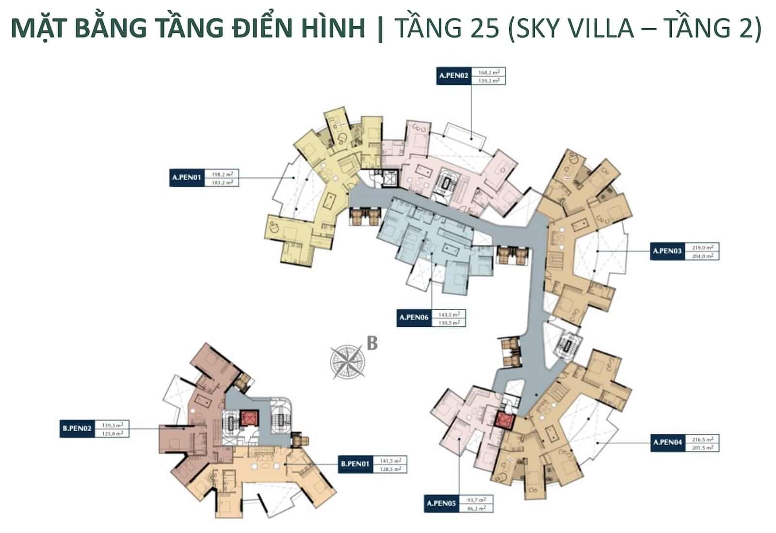 Layout Sunshine Venicia quận 2 12 Layout dự án Sunshine Venicia quận 2