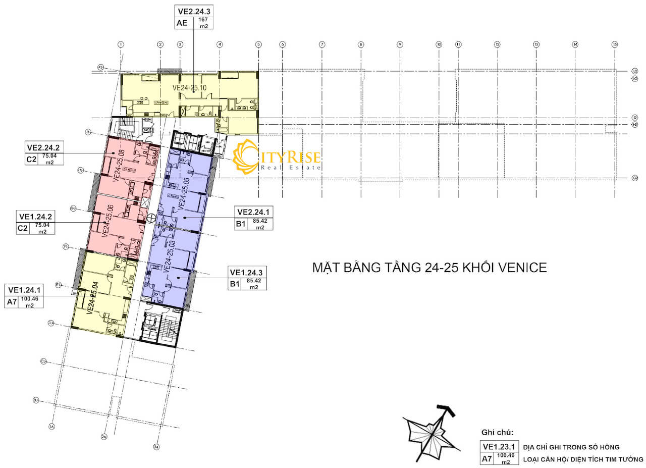 Layout căn hộ New City Thủ Thiêm Quận 2