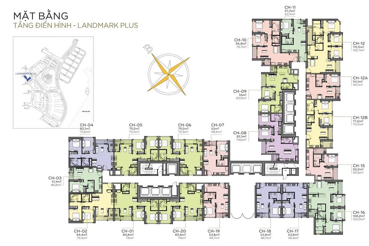 mat-bang-layout-landmark-plus