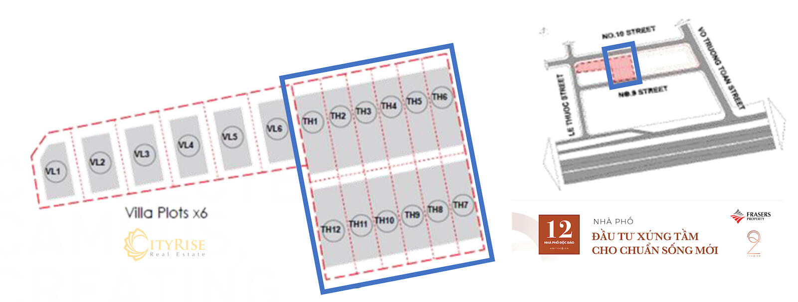 Mặt bằng nhà phố dự án Q2 THAO DIEN quận 2