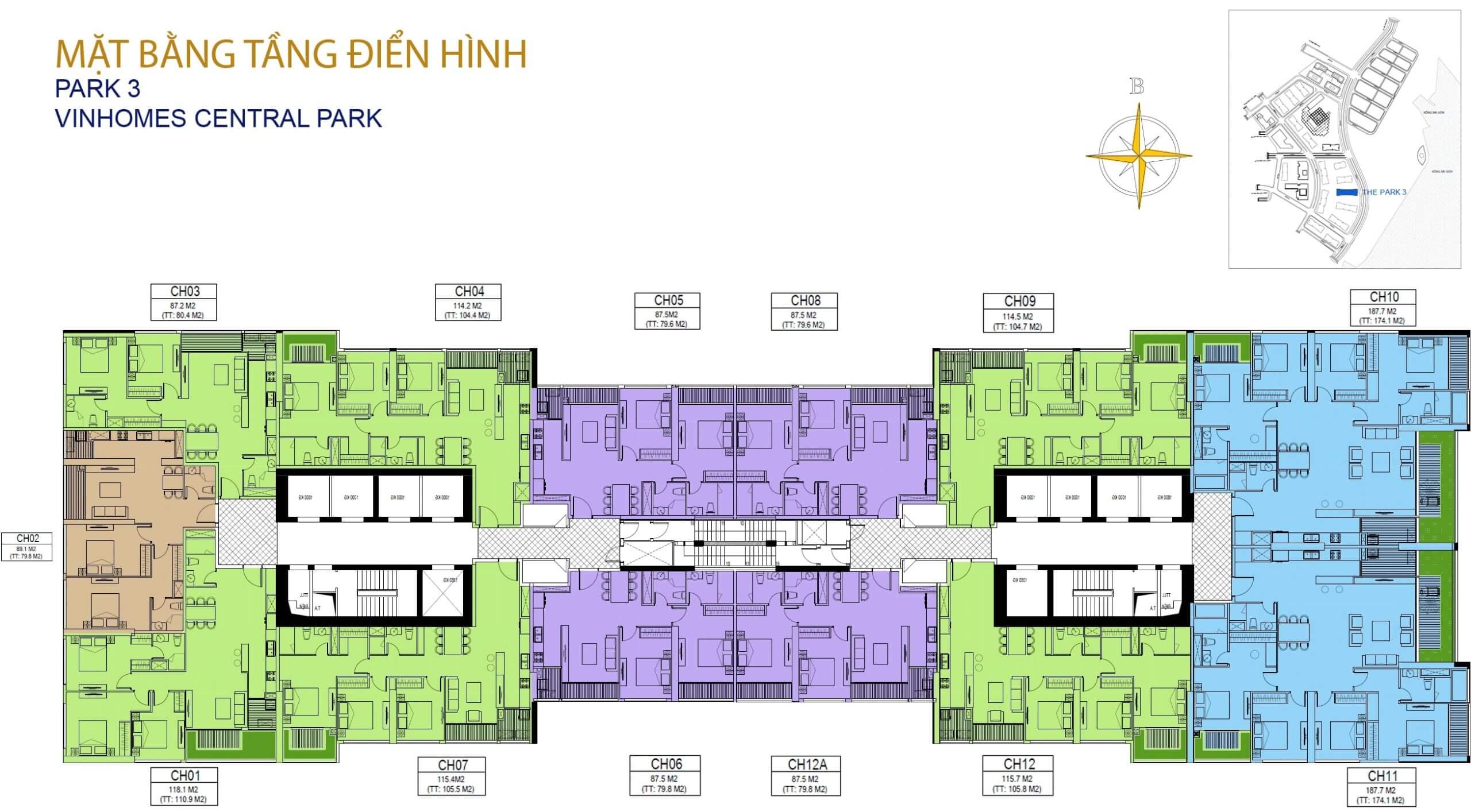 mat bang park 3 vinhomes central park binh thanh san city rise scaled