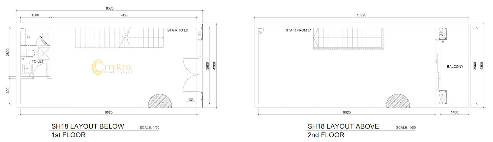 Mặt bằng shophouse One Verandah quận 2