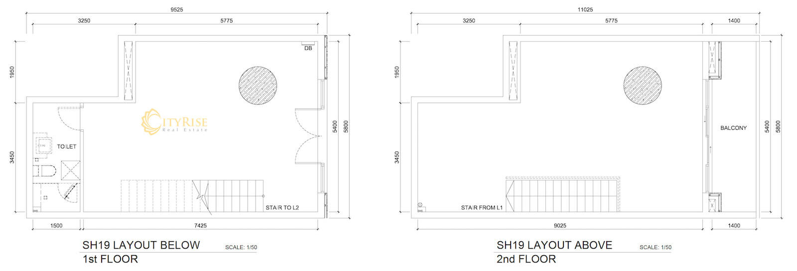 Mặt bằng shophouse One Verandah quận 2