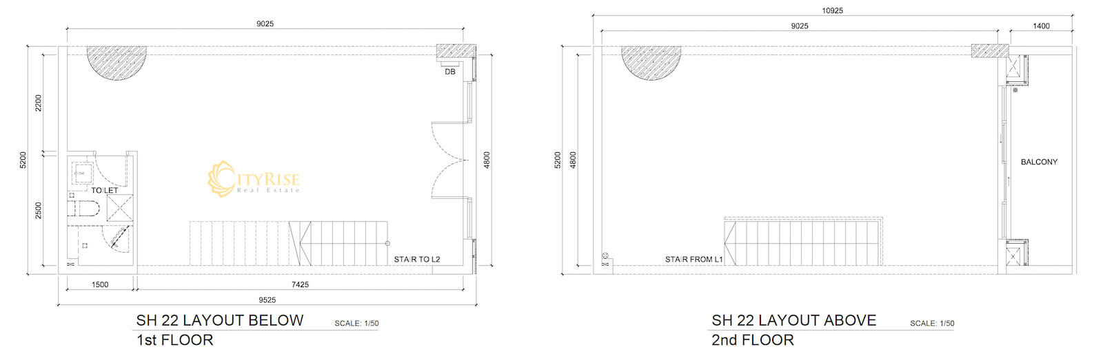Mặt bằng shophouse One Verandah quận 2
