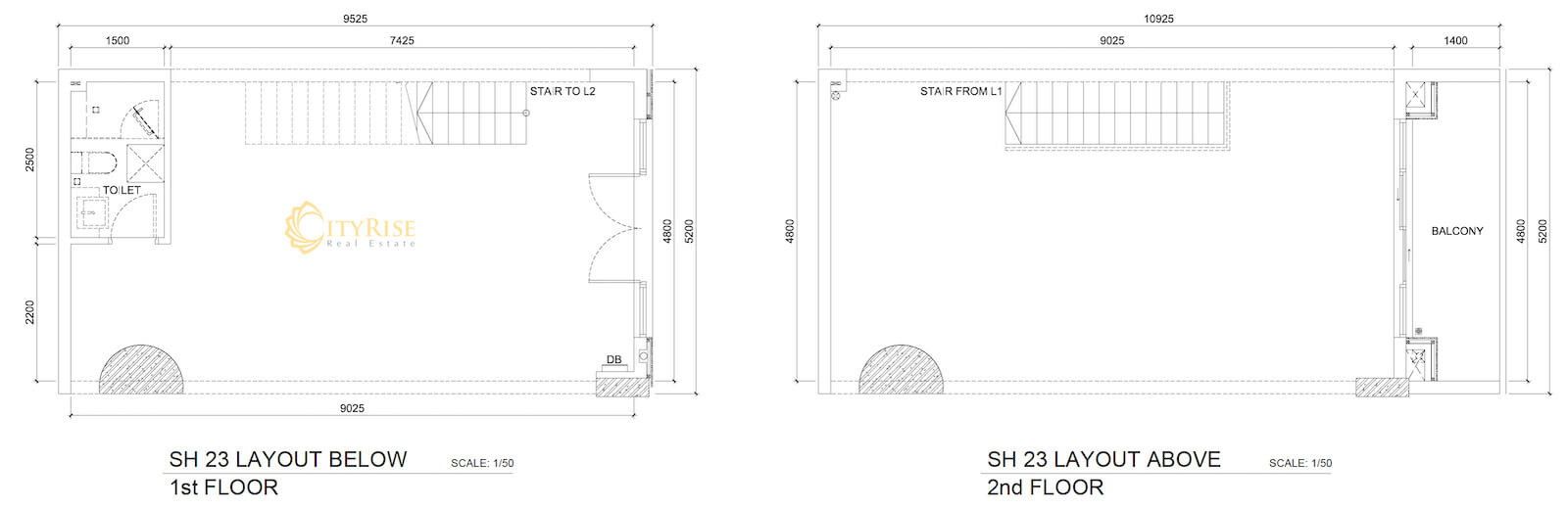 Mặt bằng shophouse One Verandah quận 2