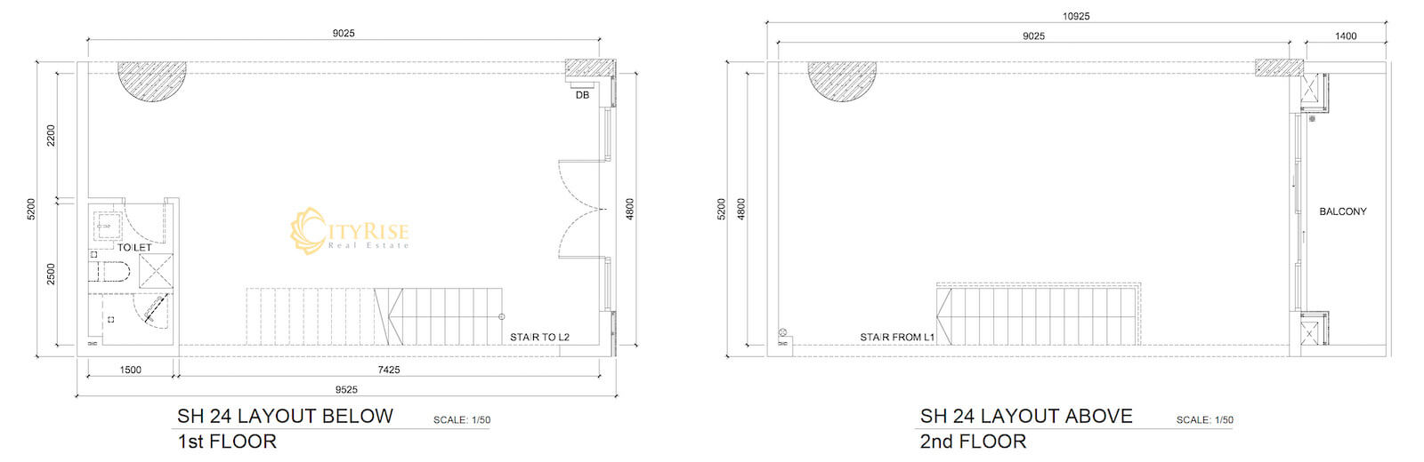 Mặt bằng shophouse One Verandah quận 2