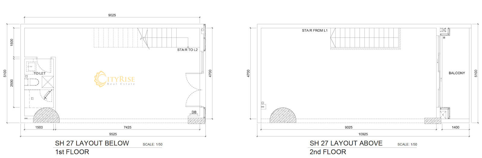 Mặt bằng shophouse One Verandah quận 2
