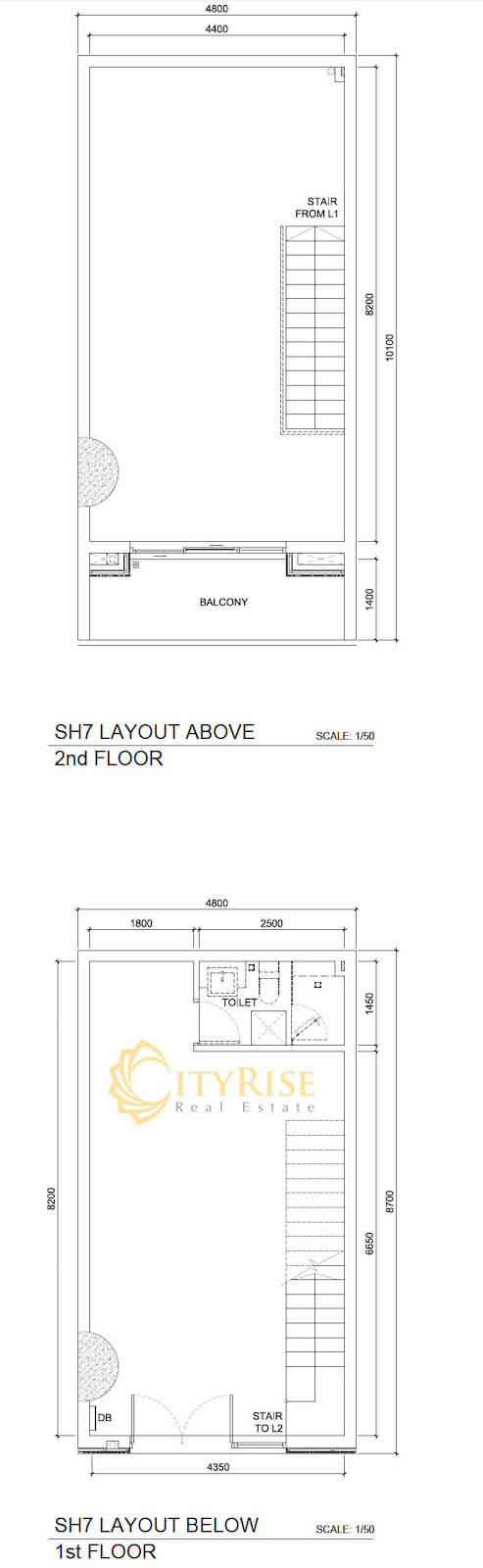Mặt bằng shophouse One Verandah quận 2