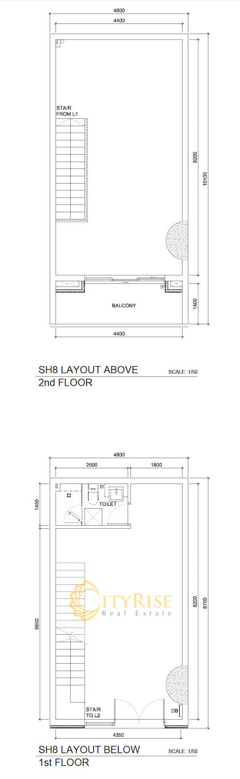 Mặt bằng shophouse One Verandah quận 2