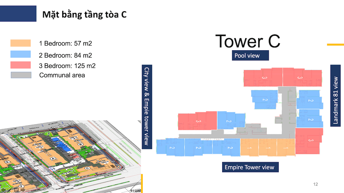 Mặt bằng The River Thủ Thiêm Quận 2
