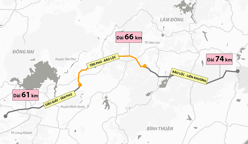 Cao tốc Dầu Giây Tân Phú - Xây dựng và quy hoạch tổng quan [2023]