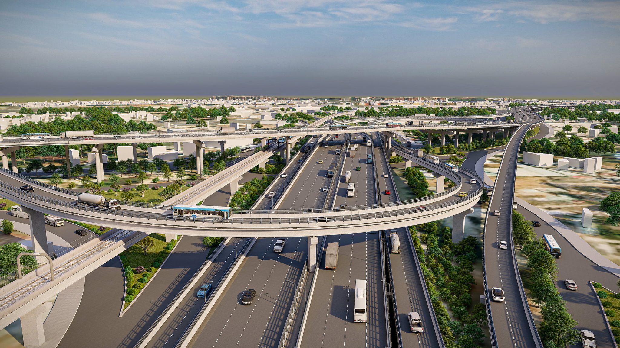 Progress Of Ring Road 3, Ho Chi Minh City - Key Traffic Project ...