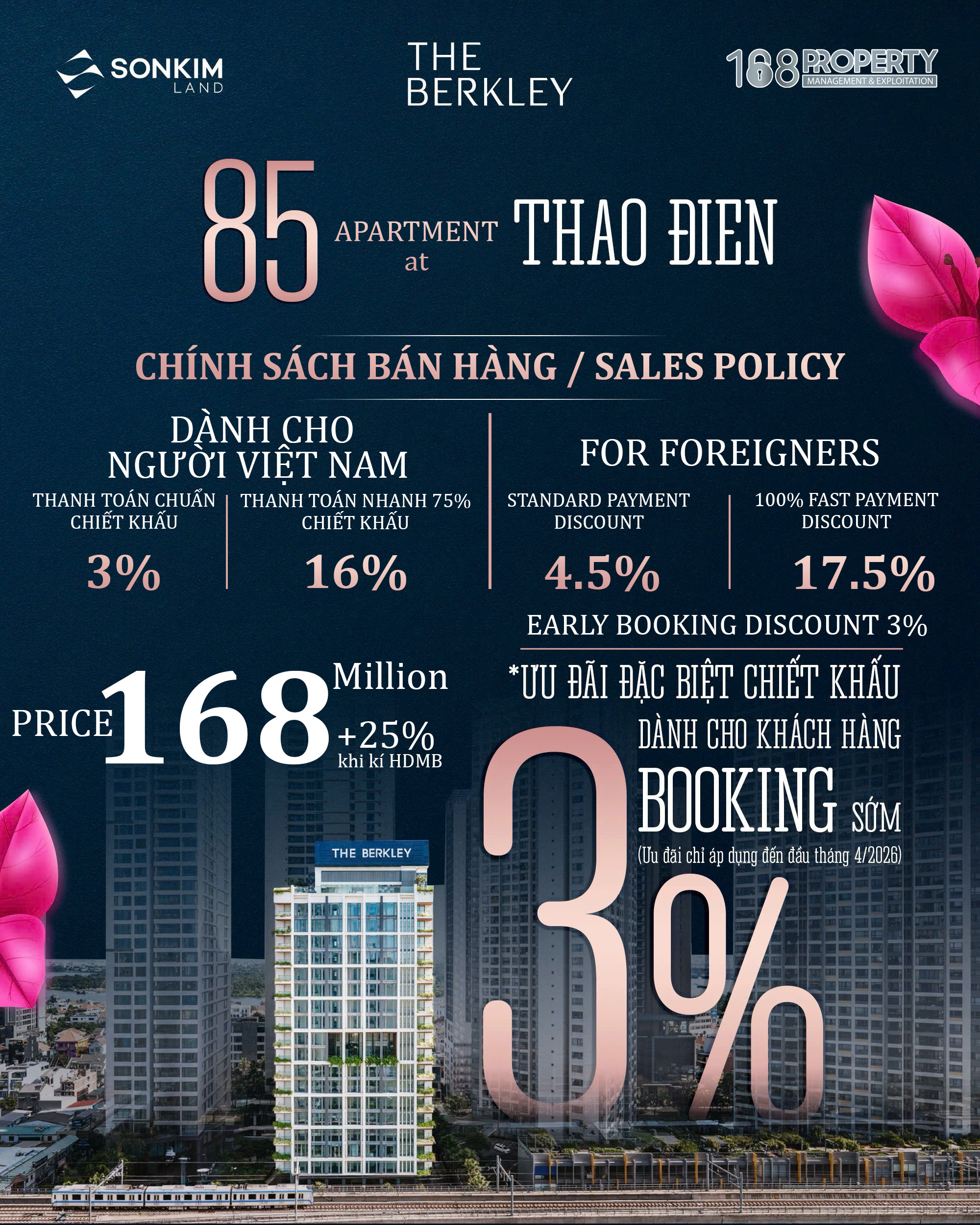 THE BERKLEY - CĂN HỘ CAO CẤP Ở THẢO ĐIỀN 10 Mail mkt song ngu